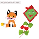 Vorschaubild Bastelkoffer groß grün 800 Teile ab 5 Jahren