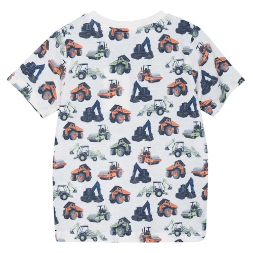 Leichtes Shirt kurzarm Baustellenfahrzeuge