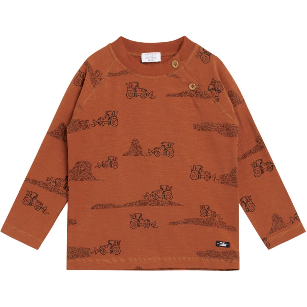 Langarmshirt Hust & Claire Interlock/Jersey Motiv