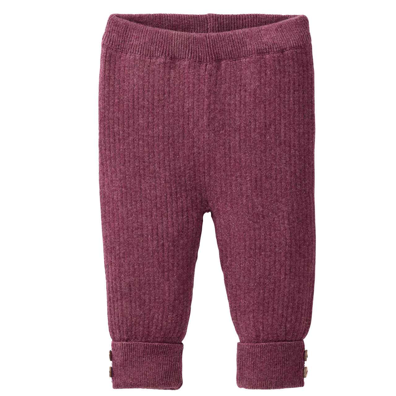 Bequeme Strickhose Rippstrick