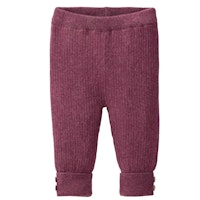 Bequeme Strickhose Rippstrick