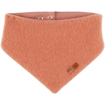 Apricot dickes Wolle Halstuch mit Druckknopf