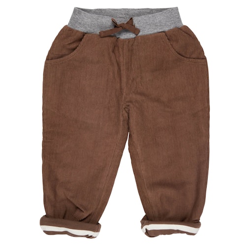 Warme gefütterte Cordhose