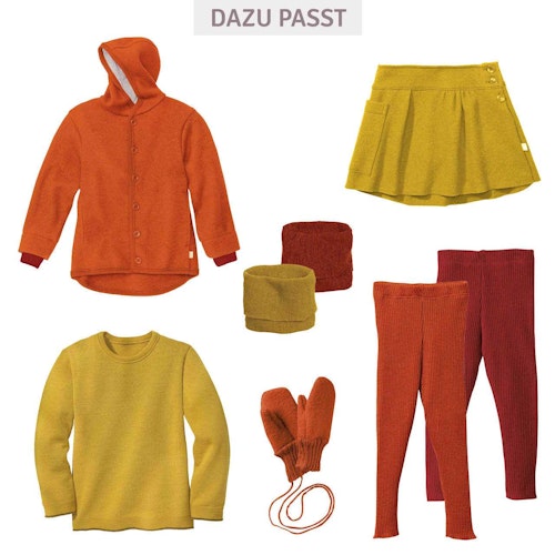 Disana Walkjacke mit Knopfleiste