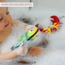 Vorschaubild 2er Set Wasserspieltiere schwimmend Neopren Seestern Seepferchen