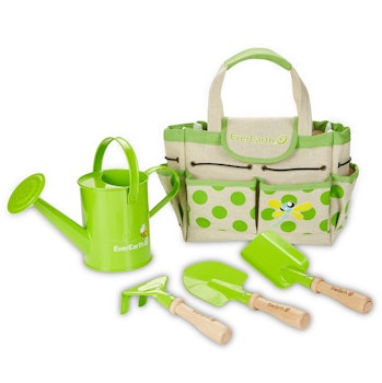 Hochwertiges Gartengeräte Set mit Gießkanne und Tasche