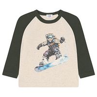Langarmshirt Hust & Claire Interlock/Jersey Motiv