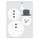 Vorschaubild Prickelvorlagen Winter – 10 Bögen aus Recyclingpapier