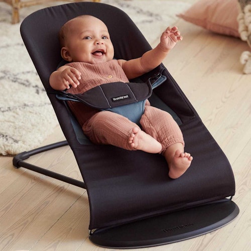 Balance Soft Wippe - ergonomisch, schwarz-grau