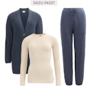 Vorschaubild Längere weite Damen Strickjacke