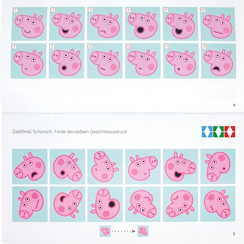 miniLÜK Übungsheft - Logisches Denken mit Peppa Pig, ab 4 J.