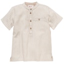 Vorschaubild Edles gewebtes Shirt kurzarm