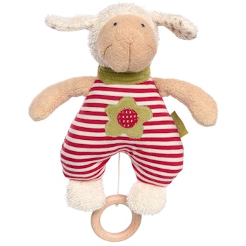 Bio Spieluhr Kuscheltier Schaf Brahms Wiegenlied 25cm