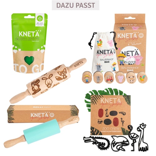 Grüne Knete ab 1 Jahr, 100g Beutel