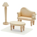 Vorschaubild Viktorianische Puppenhausmöbel Holz