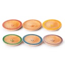 Vorschaubild Dishes: 6 Holzteller 6 cm Durchmesser