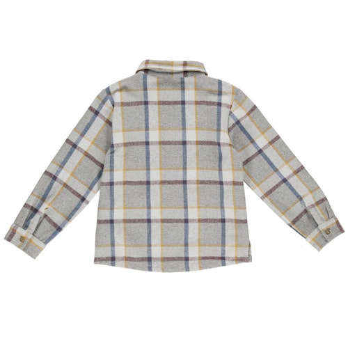 Festes kariertes Twill Hemd
