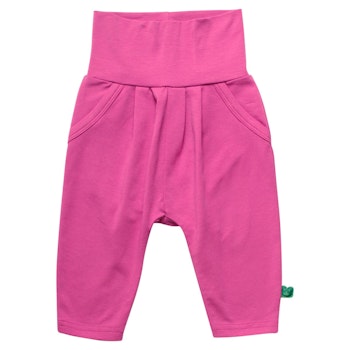 Krabbelhose breiter Bund in pink-violet