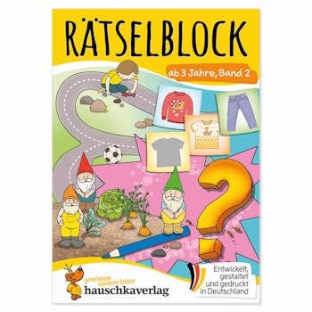 Rätselblock ab 3 Jahre Band 2