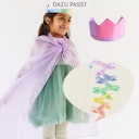 Vorschaubild Spieltuch Seide Orchideen-lila mittel 89 x 89 cm