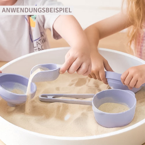 Sensorisches Spiel Starter Kit lila 5 Teile