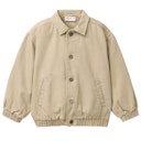 Vorschaubild Gefütterte Twill-Jacke taupe