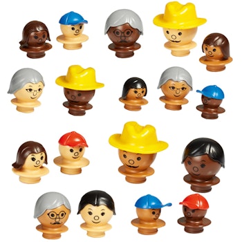 Figuren DIVERSITY Bauset mit 18 Teilen