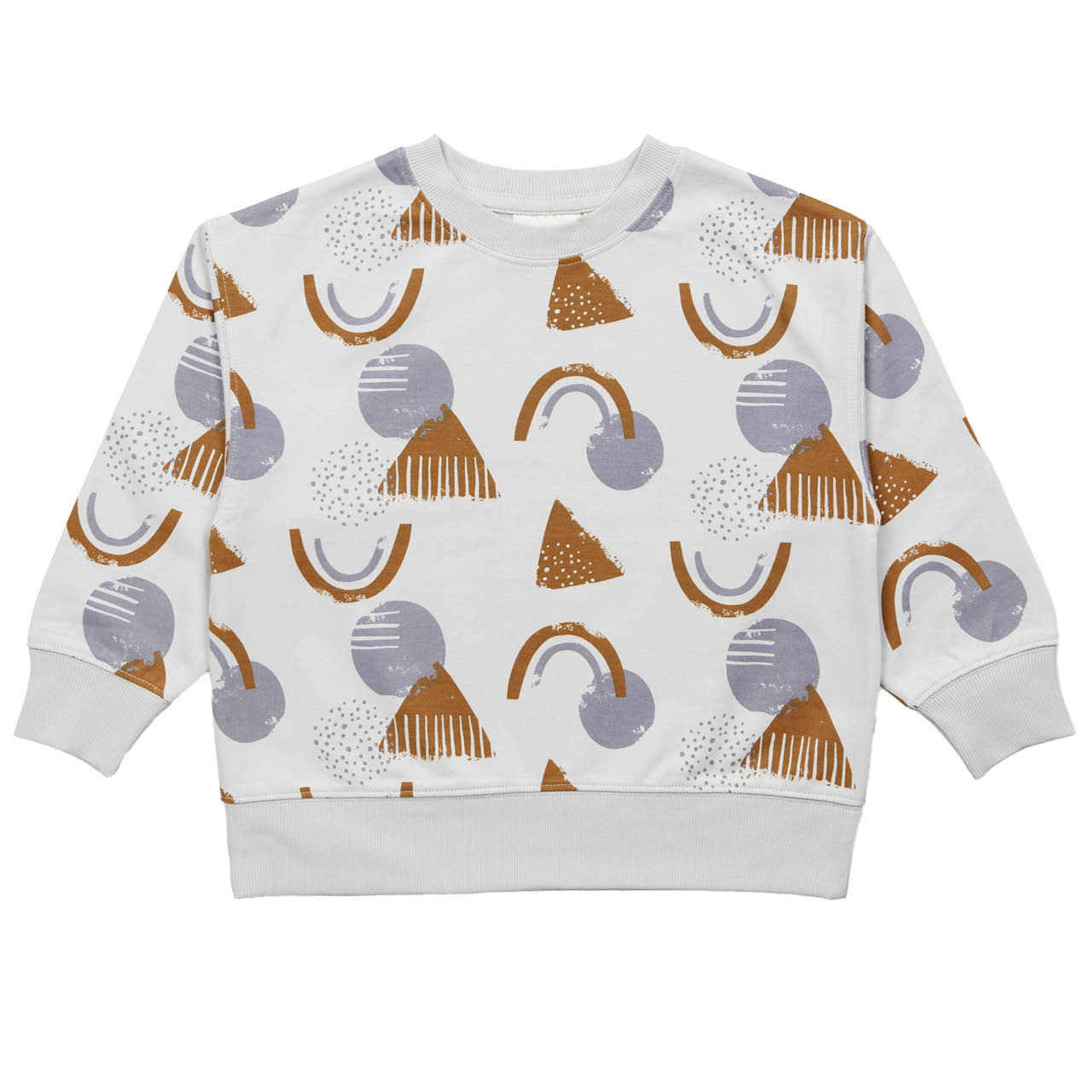 Sweatshirt Alloverprint Bäume 100% BioBaumwolle