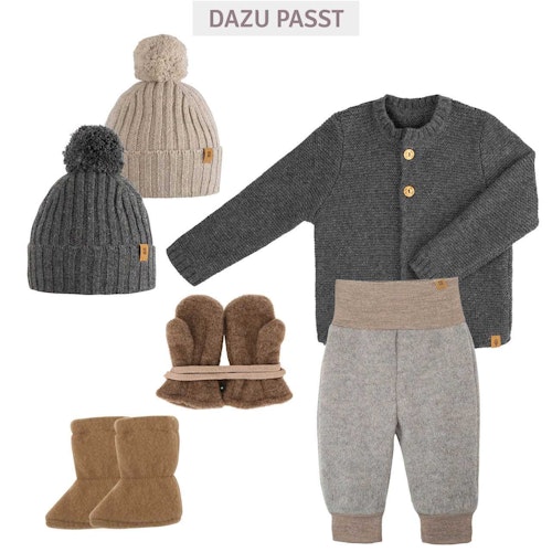 Woll Fleece Baby Fäustel