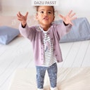 Vorschaubild Klassischer Cardigan Knopfleiste
