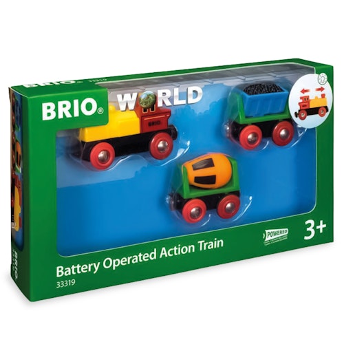 Zug mit Batterielok 3 Teile ab 3 Jahren