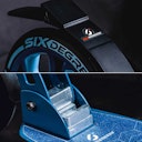Vorschaubild Alu Scooter ab 6 Jahre 35-100kg 205mm-Rädern blau