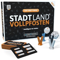Stadt Land Vollpfosten- Das Brettspiel ab 12