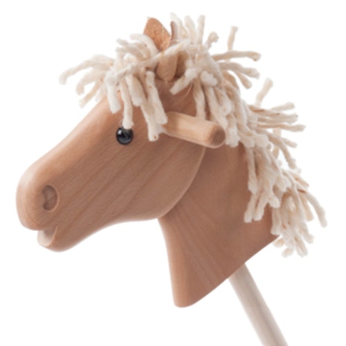 Steckenpferd Holz Haflinger