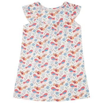 Leichtes Sommer Babykleid Vogel