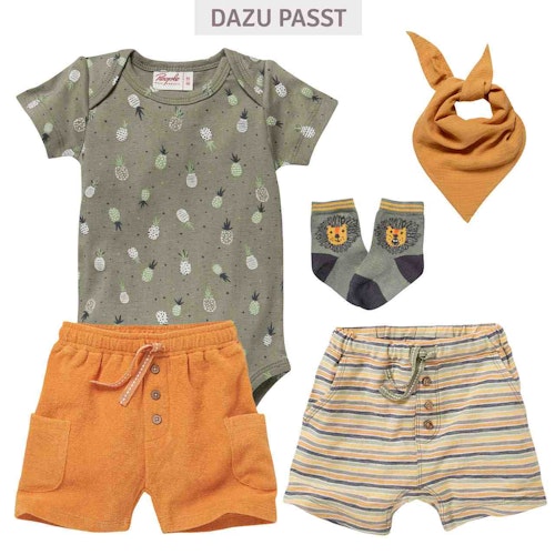 Leichter Kurzarmbody Ringel