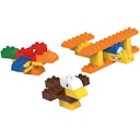 Vorschaubild Bio Bausteine Set ab 18 Monaten – Vögel und Flugzeug