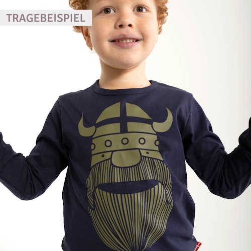 Weiches Shirt Langarm Wikinger
