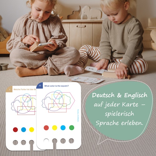 Kartensatz Intelligenz Training ab 6 Jahren (ohne Lochkasten)
