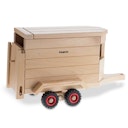 Vorschaubild Pferdeanhänger 32 cm Vollholz 3 - 8 Jahren