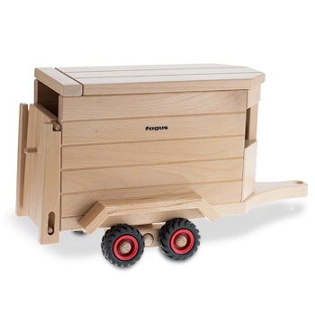 Pferdeanhänger 32 cm Vollholz 3 - 8 Jahren