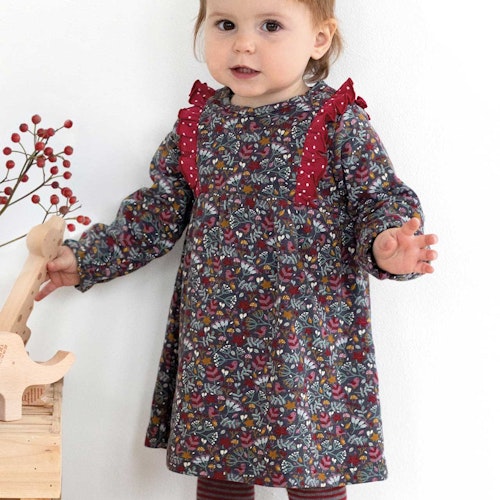 Kleid langarm Winterwald