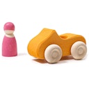 Vorschaubild Holzauto kleines Cabrio mit Männchen ab 1 Jahr