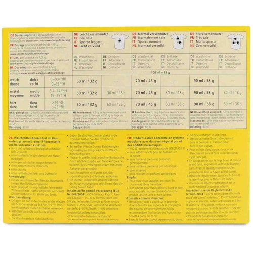Waschmittel Pulver Baukasten I – 1,2 kg
