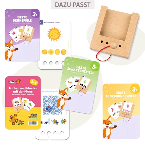 Erste Zuordnungsspiele Kartensatz (ohne Lochkasten)