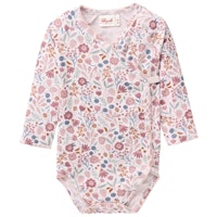 Langarm Wickelbody Herbstblüten