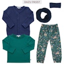 Vorschaubild Webhose Jerseyfutter Blumen