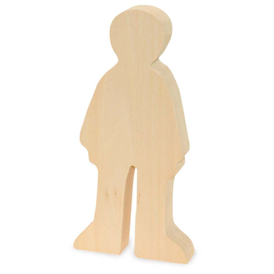 Schnitzrohling Holzfigur- Junge