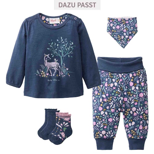 Weiche Wendehose Herbstblüten