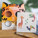 Vorschaubild Bio Kinderschminke Tiger, 4 Farben + Tattoos